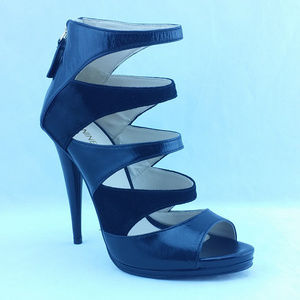 Nine West Leather Heels Straps Sz 5m